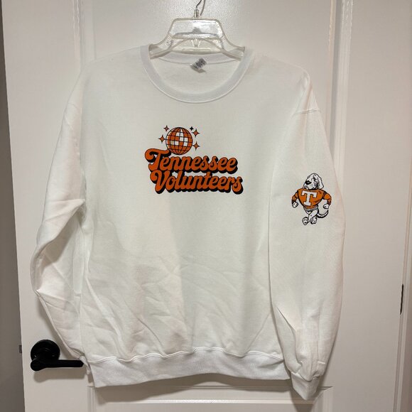 Retro Tennessee Volunteers Sweatshirt NWT LARGE University of Tennessee - Picture 1 of 1